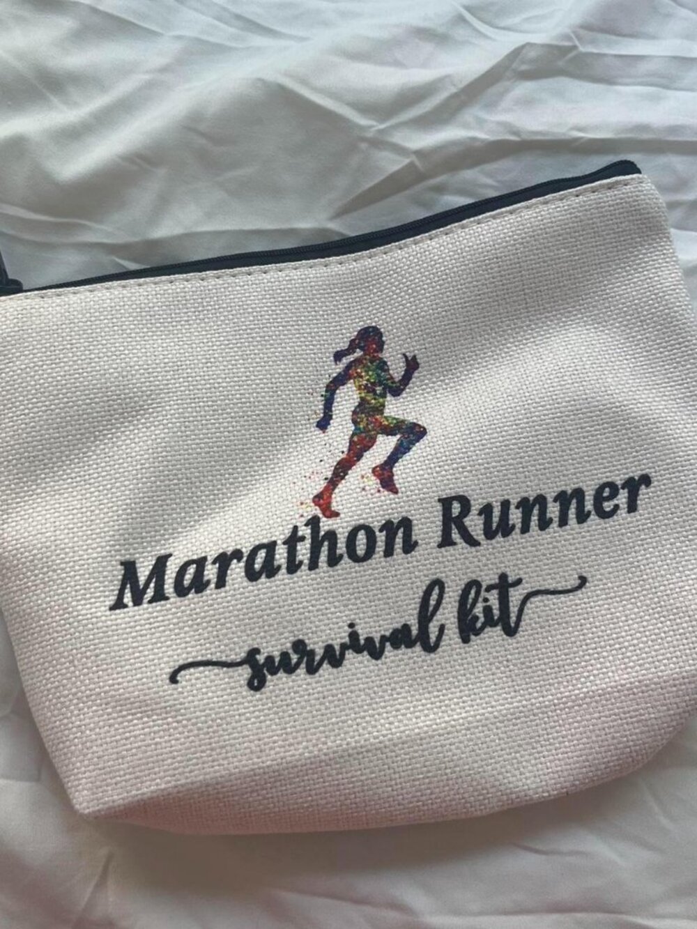 Marathon running bag for travel